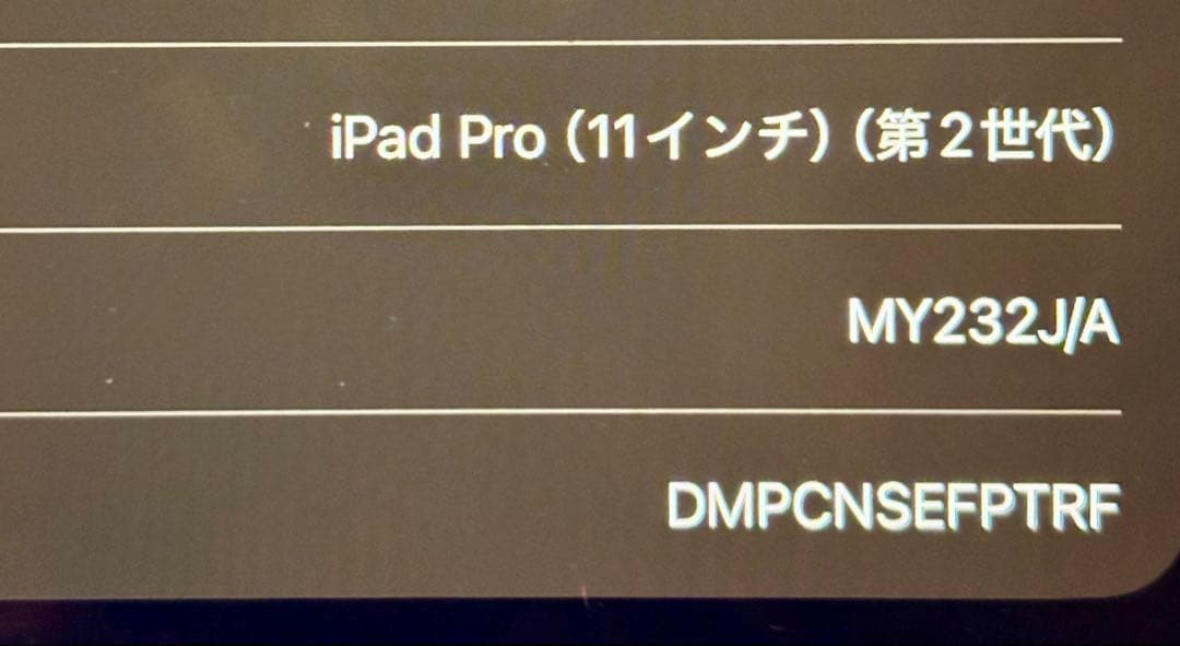 ✨美品✨iPad Pro第2世代11インチ128GB WiFiスペースグレイ