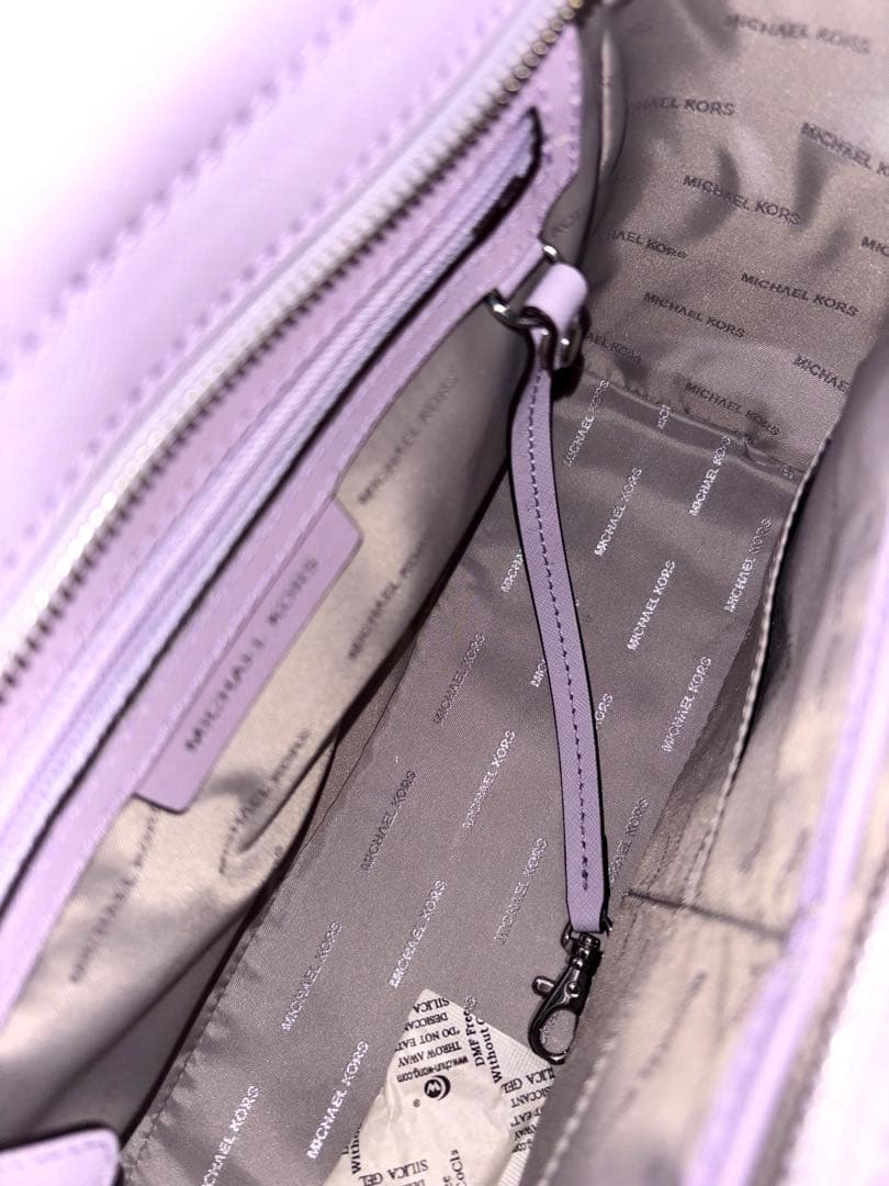 （未使用品）マイケルコース ハンドバッグ ショルダーバッグ　パープル　ラベンダー