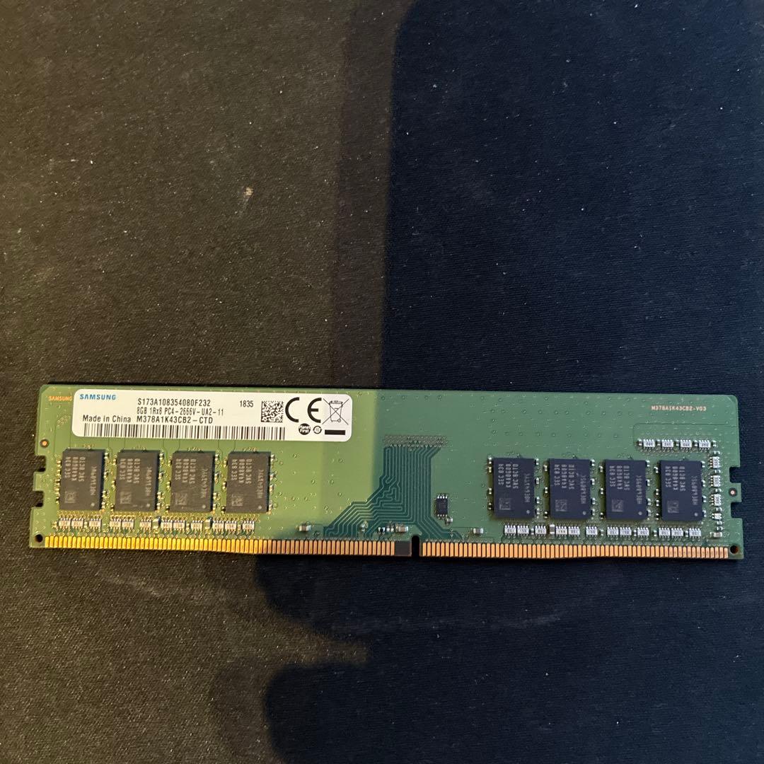 DDR4 8GB×4枚 32GB メモリ 混在 動作未確認
