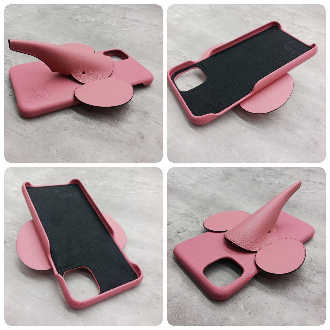 ✨未使用級✨ ロエベ iPhone 11 エレファント スマホケース ピンク