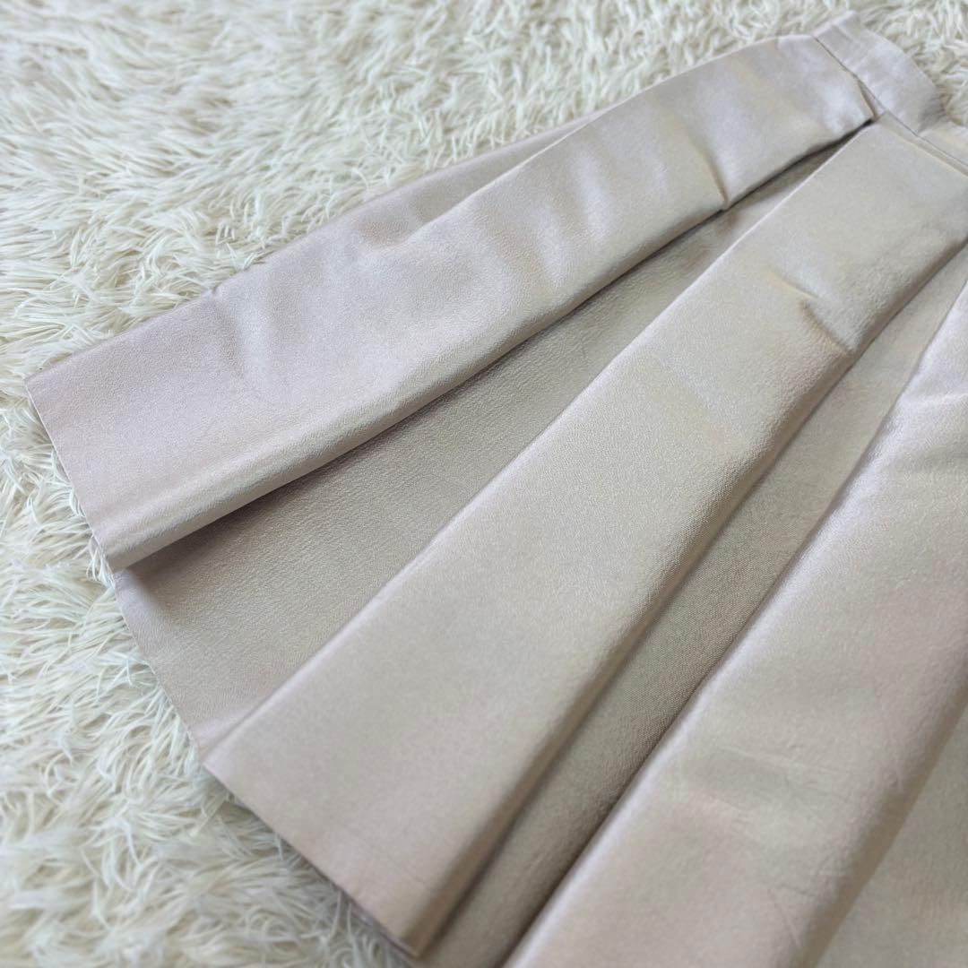 PRADA シルク混　ミニ　フレアスカート　38