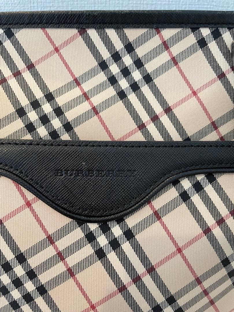 BURBERRY チェック柄 ビンテージバッグ