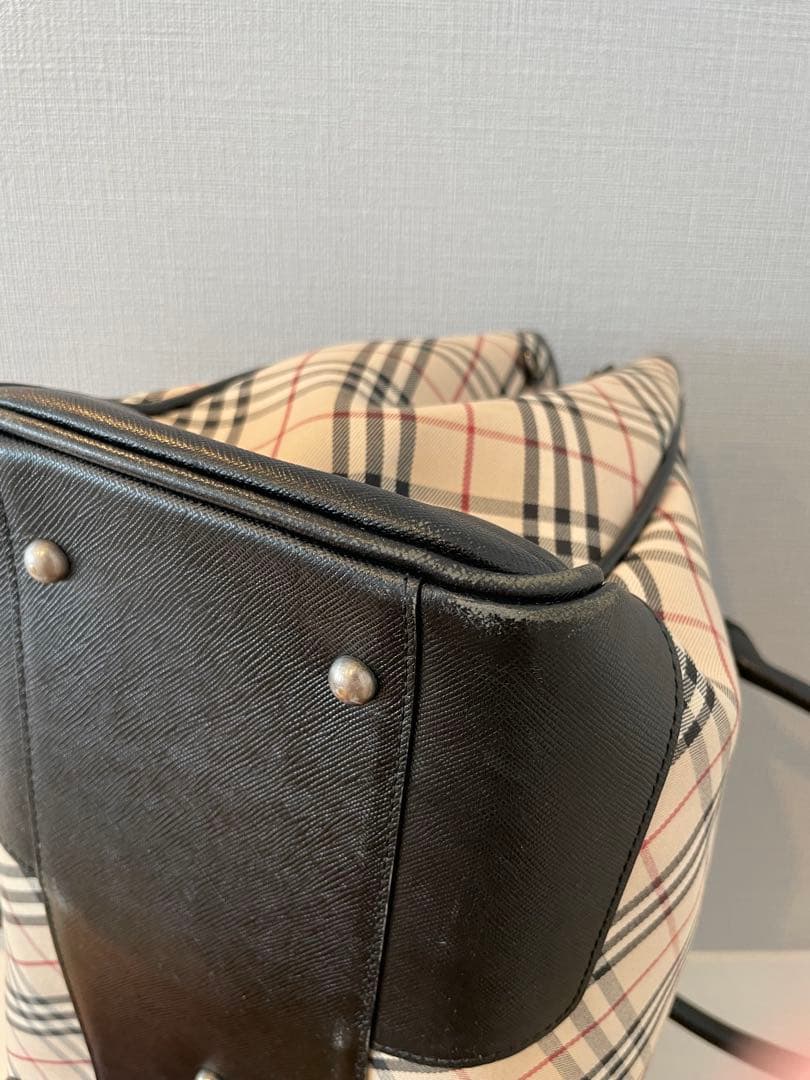 BURBERRY チェック柄 ビンテージバッグ