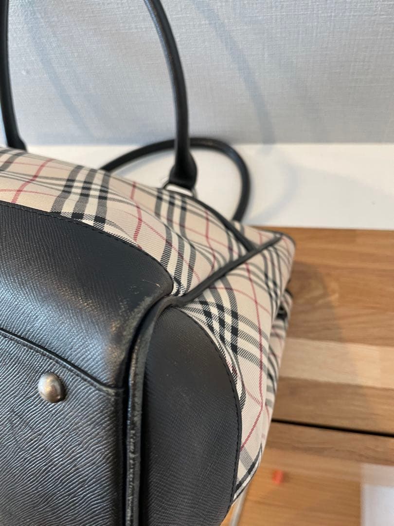 BURBERRY チェック柄 ビンテージバッグ