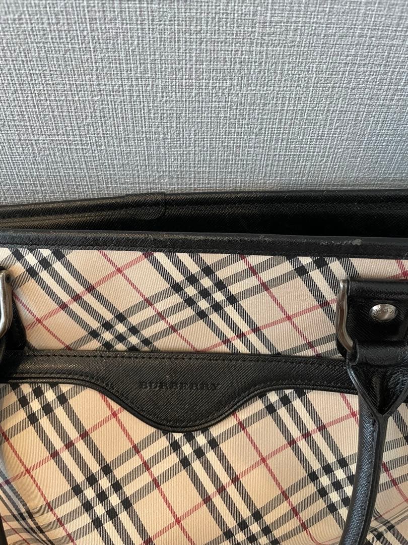 BURBERRY チェック柄 ビンテージバッグ