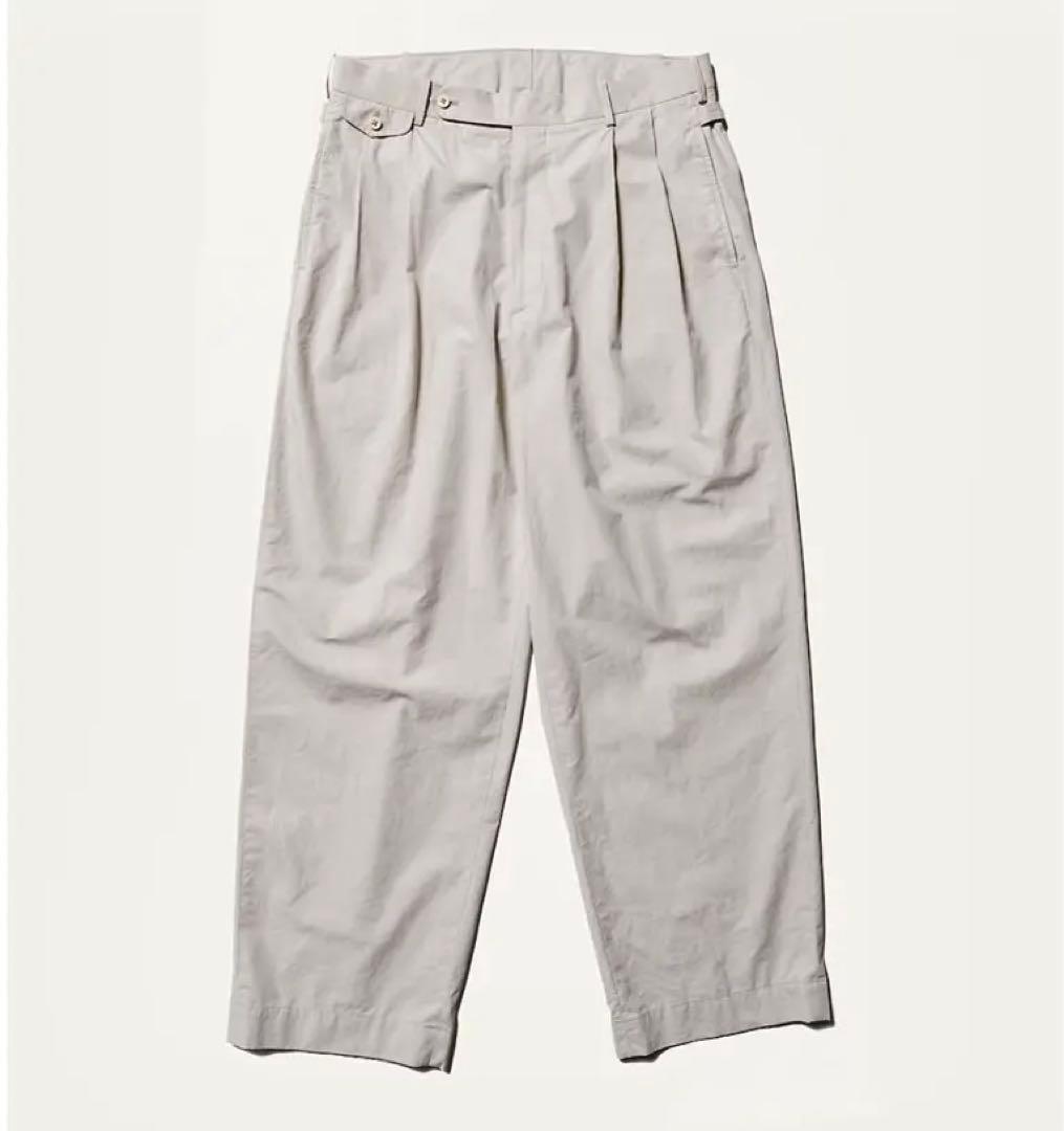 A.PRESSE 24ss ハイデンシティーウェザークロストラウザー