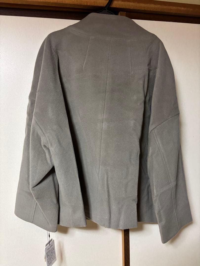 CLOVE スタンドカラーショートウールコート