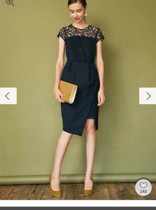 【再お値下げ】ラグナムーン パーティドレス ネイビー