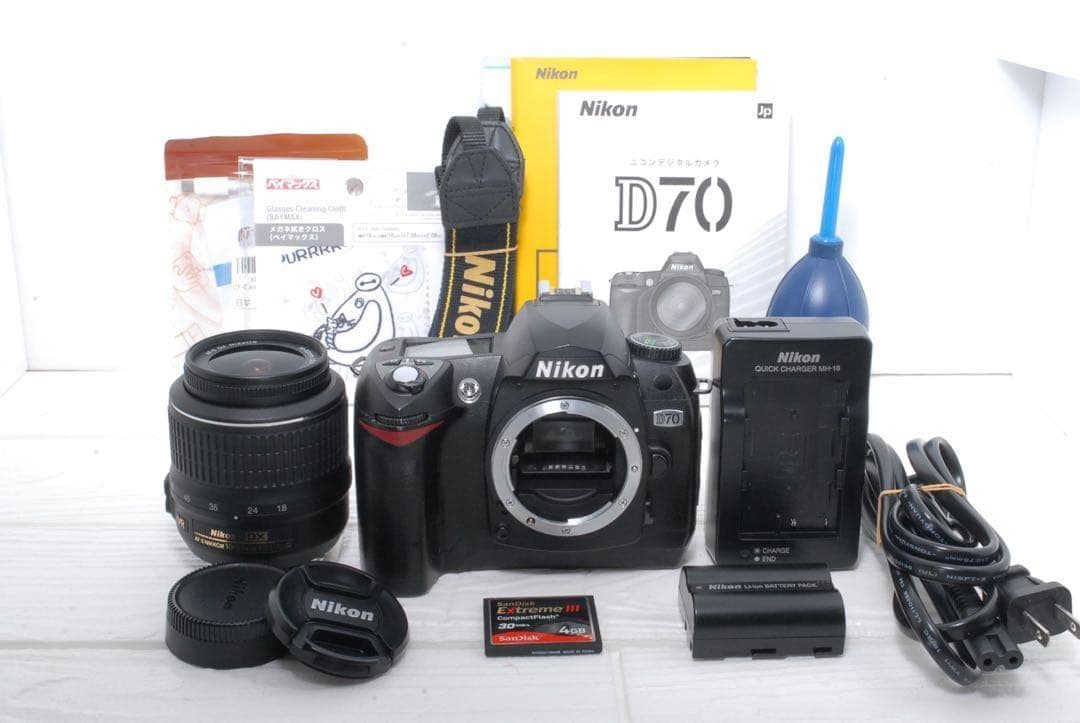 訳あり価格❤️Nikon D70 レンズセット付属品多数 現状品 スマホ転送