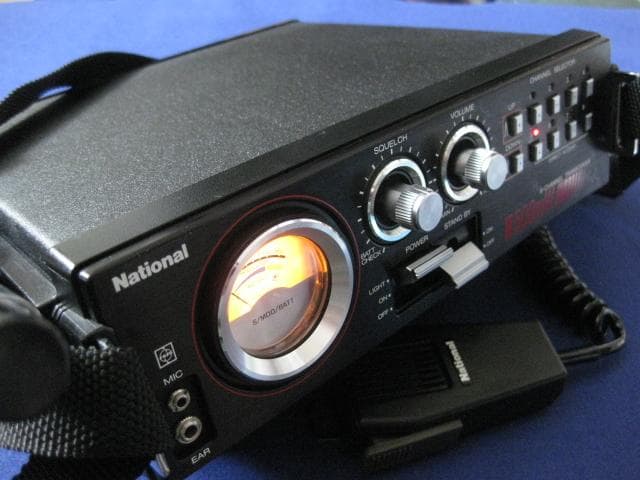 市民ラジオ　合法CB機　0.5W　RJ-580D　マイクPTT方式