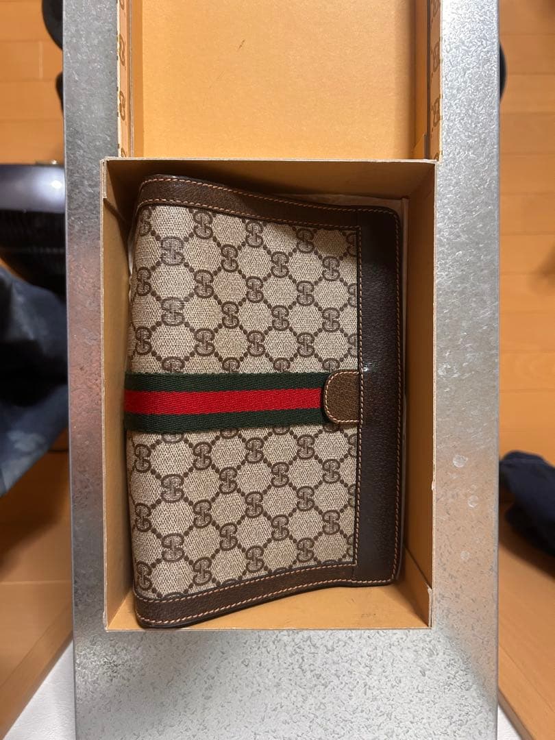 オールドグッチシェリーラインGG セカンドバッグ クラッチバッグ