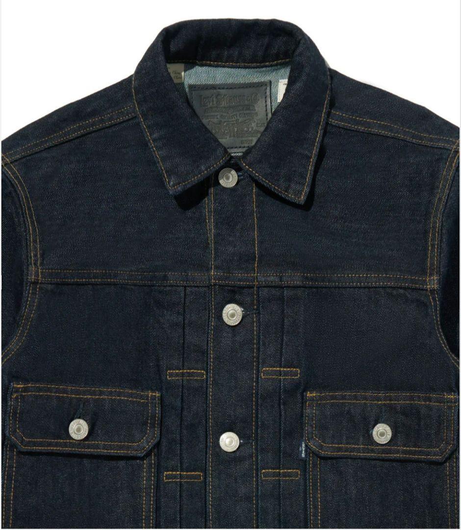 滝沢眞規子リーバイスブラックタブ トラッカージャケット/Gジャン/typeⅡ