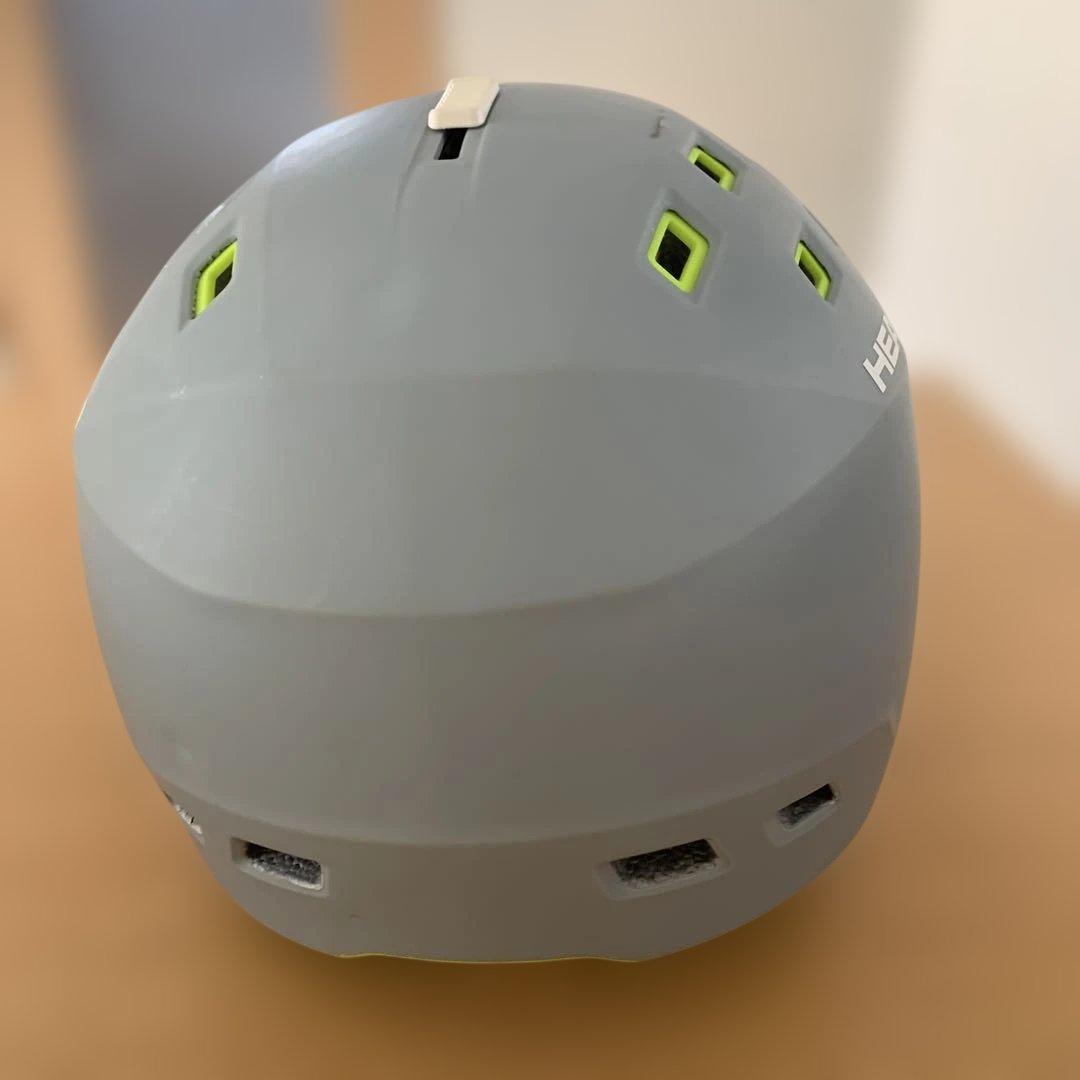 HEAD スキー ヘルメット グレー/ライム