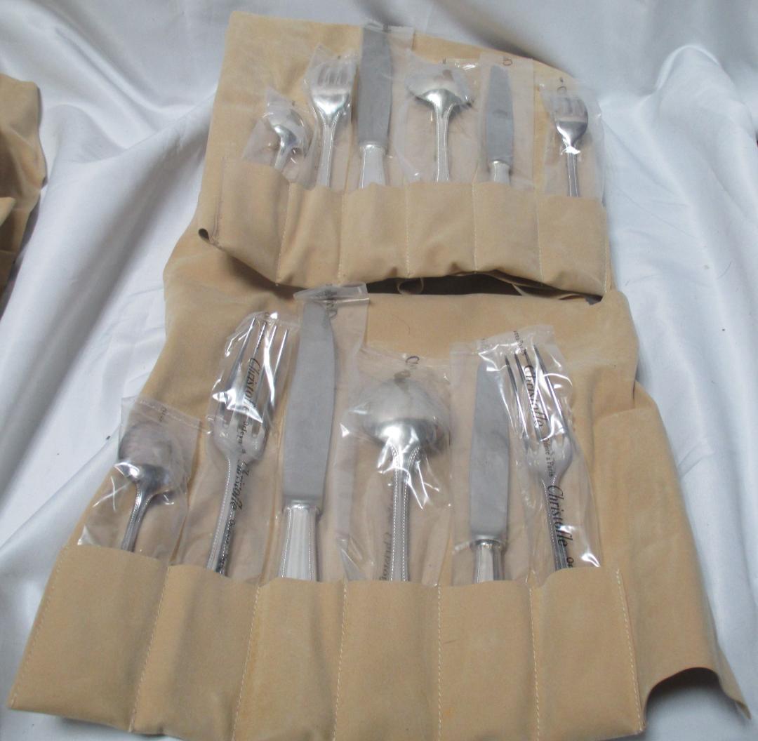 【新品未使用】Christofle クリストフル　カトラリーセット　12点セット