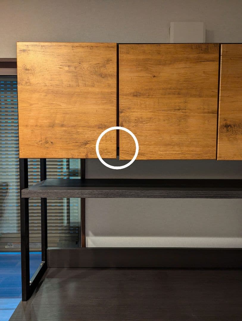 東京インテリア 大川家具／食器棚 キッチンボード ヴィンテージ