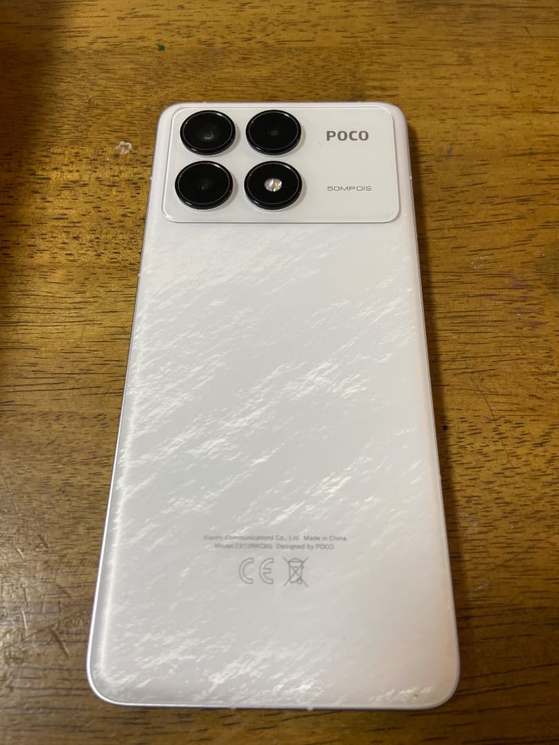 POCO F6 Pro 本体 120W充電器付き