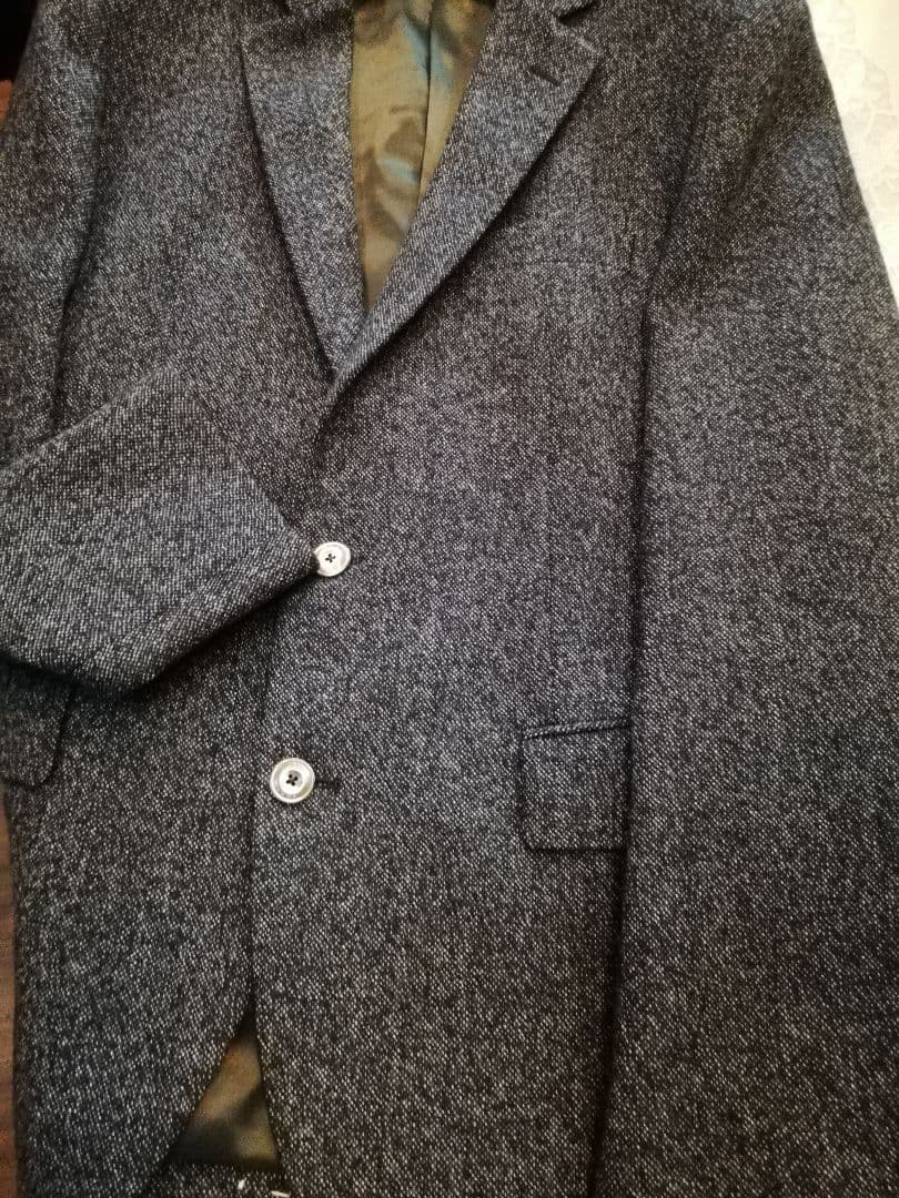 【新品】エポカウォモ／テーラードジャケット アンゴラ入り L／48（ITL48）