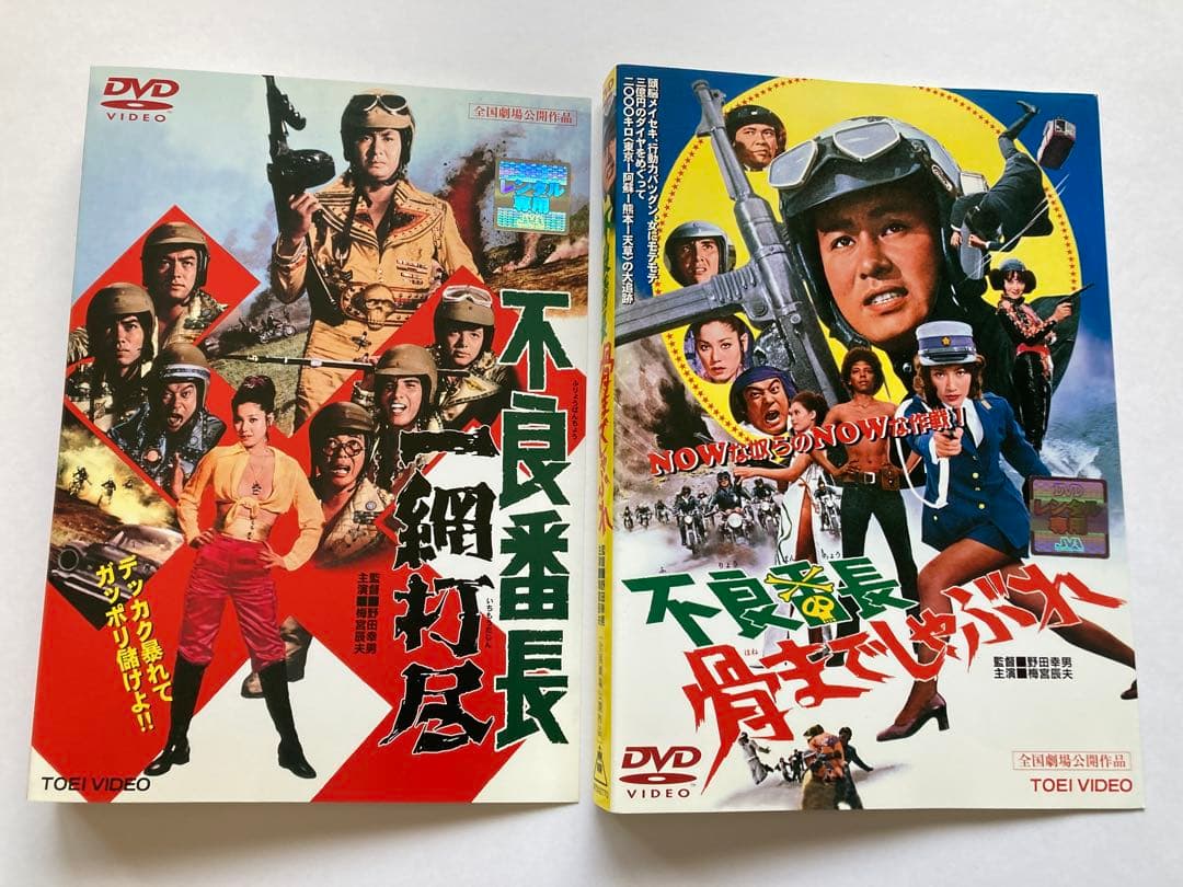 不良番長 DVD レンタルアップ 14作セット