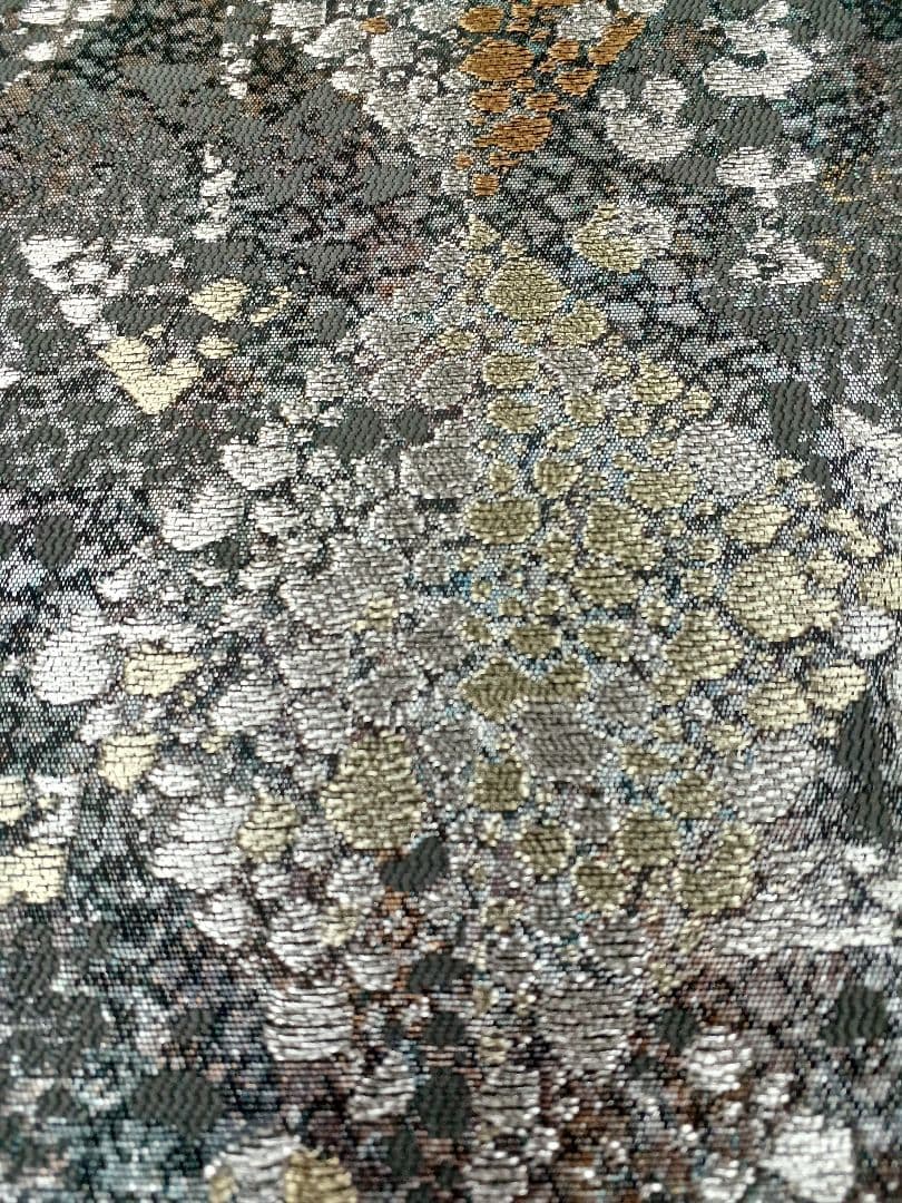 ［六通］袋帯　中古美品　藍染 O-330