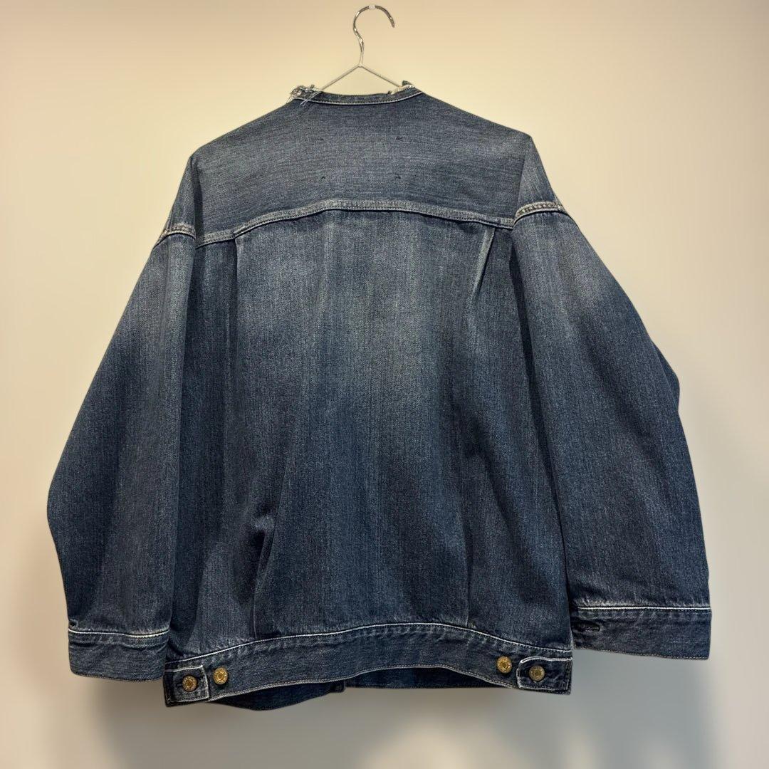 IENAリメイクルーズデニムブルゾン36