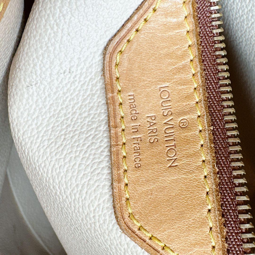 ベタなし　ルイヴィトン　モノグラム　プチバケット　ハンドバッグ