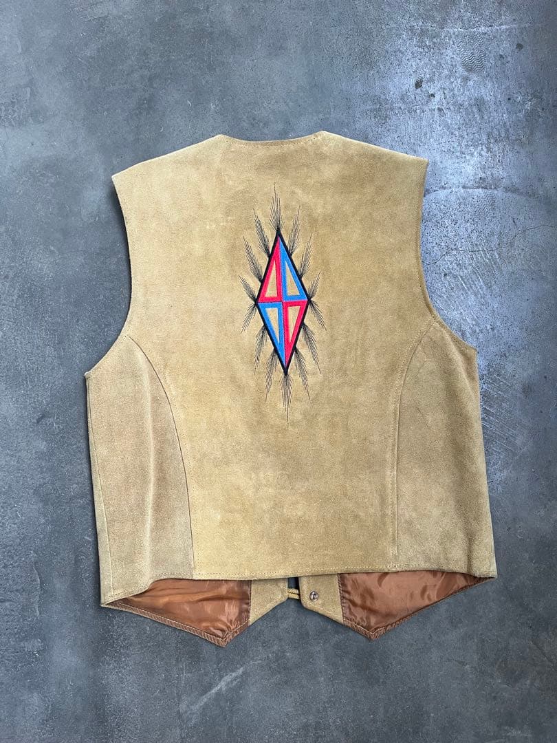 HORNWARKS チマヨベスト オルテガ　スウェード