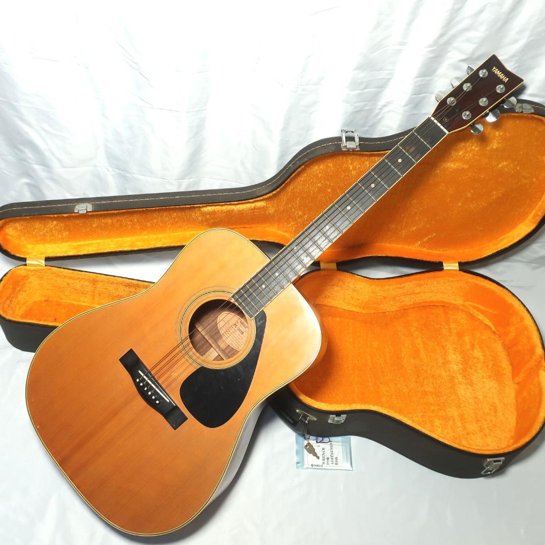YAMAHA FG-301B ギター ハードケース付 シェルロゴ 装飾ピン