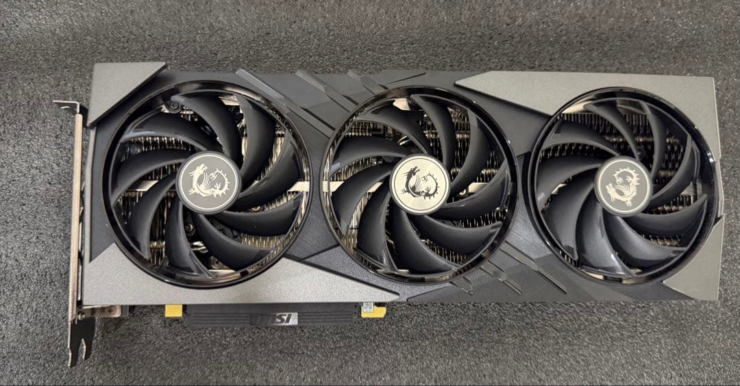 モノスMSI GEFORCE RTX 4070 GAMING X SLIM