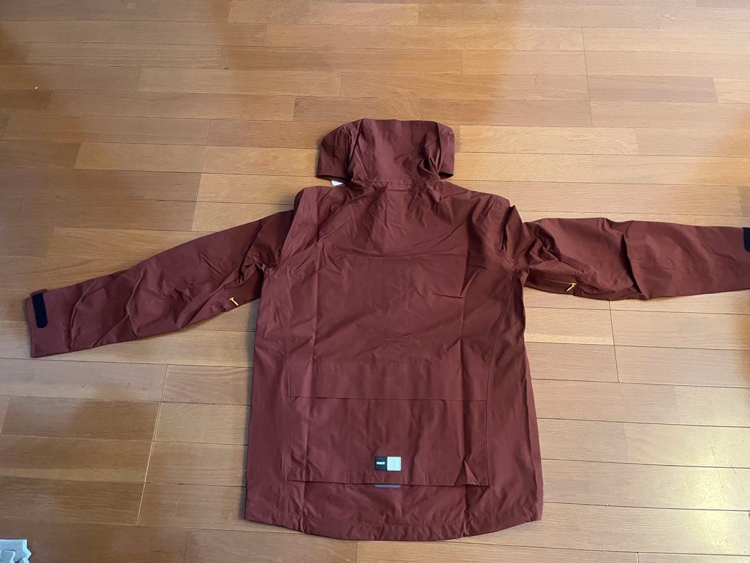 PEdALED ODYSSEY SHELL JACKET（DARK RED）