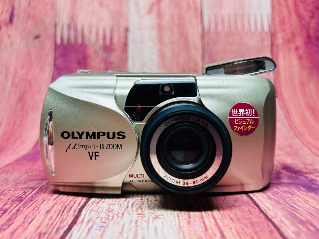 OLYMPUS オリンパス μ mju II ZOOM VF コンパクト