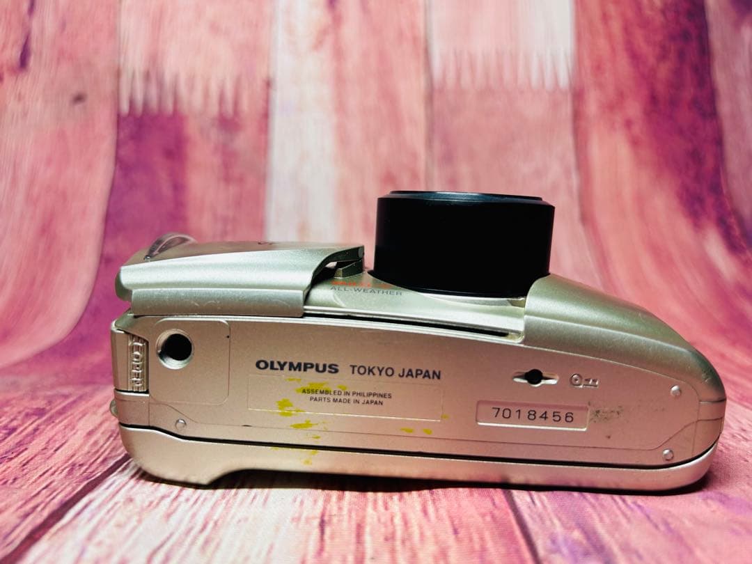 OLYMPUS オリンパス μ mju II ZOOM VF コンパクト