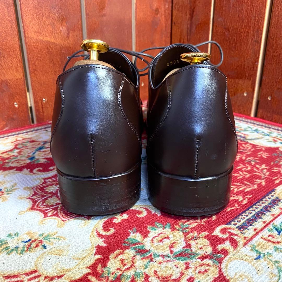 【美品】BENIRブライダルシューズ ウエディング26.5cm ダークブラウン