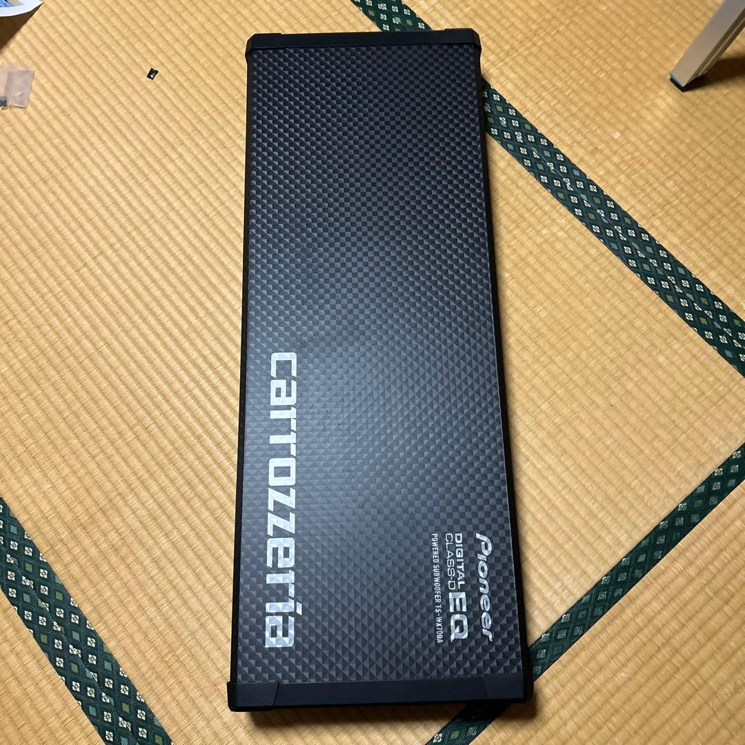 カーオーディオ carrozzeria POWERED SUBWOOFER TS-WX70DA