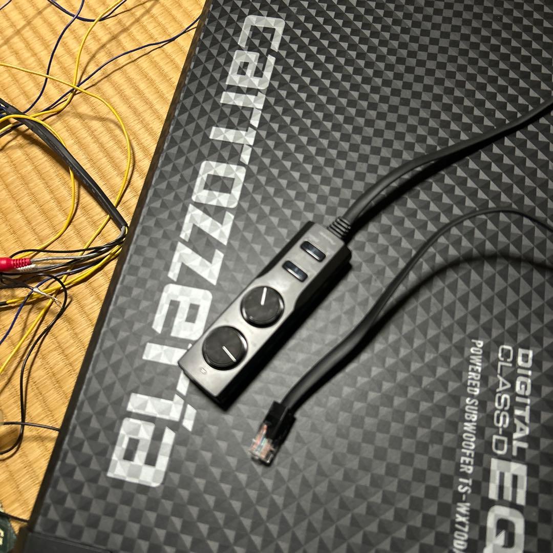 カーオーディオ carrozzeria POWERED SUBWOOFER TS-WX70DA