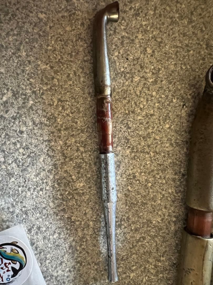 アンティーク　煙管　 10本 レザーケース付き