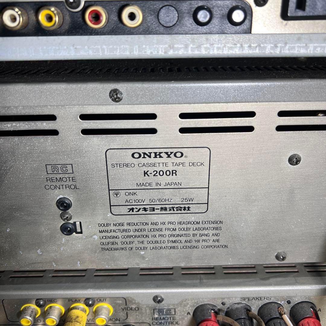 ONKYO Liverpool ステレオコンポ ジャンク