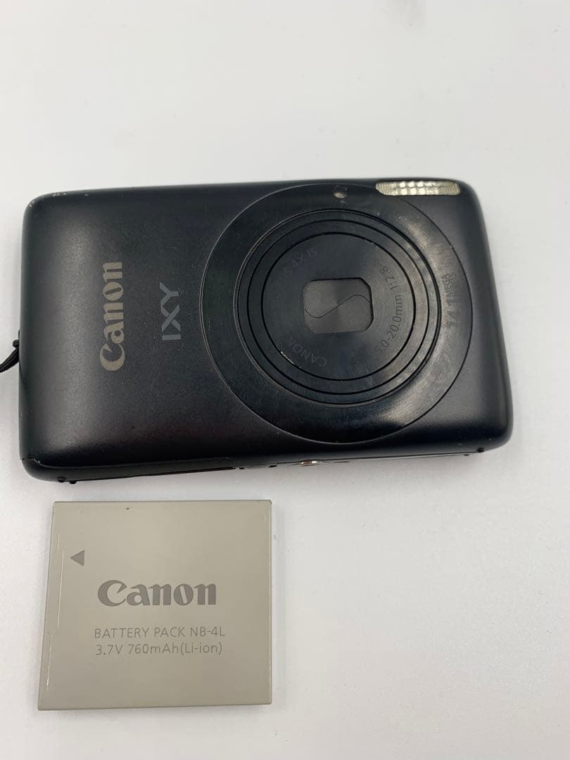 Canon IXY 400F ブラック デジカメ コンデジ キャノン 黒