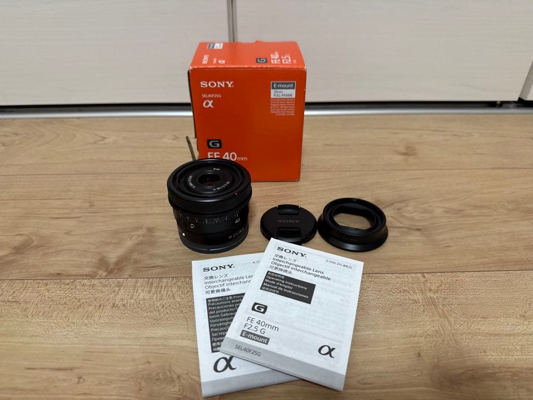 SONY FE 40mm F2.5G SEL40F25G 単焦点 Eマウント
