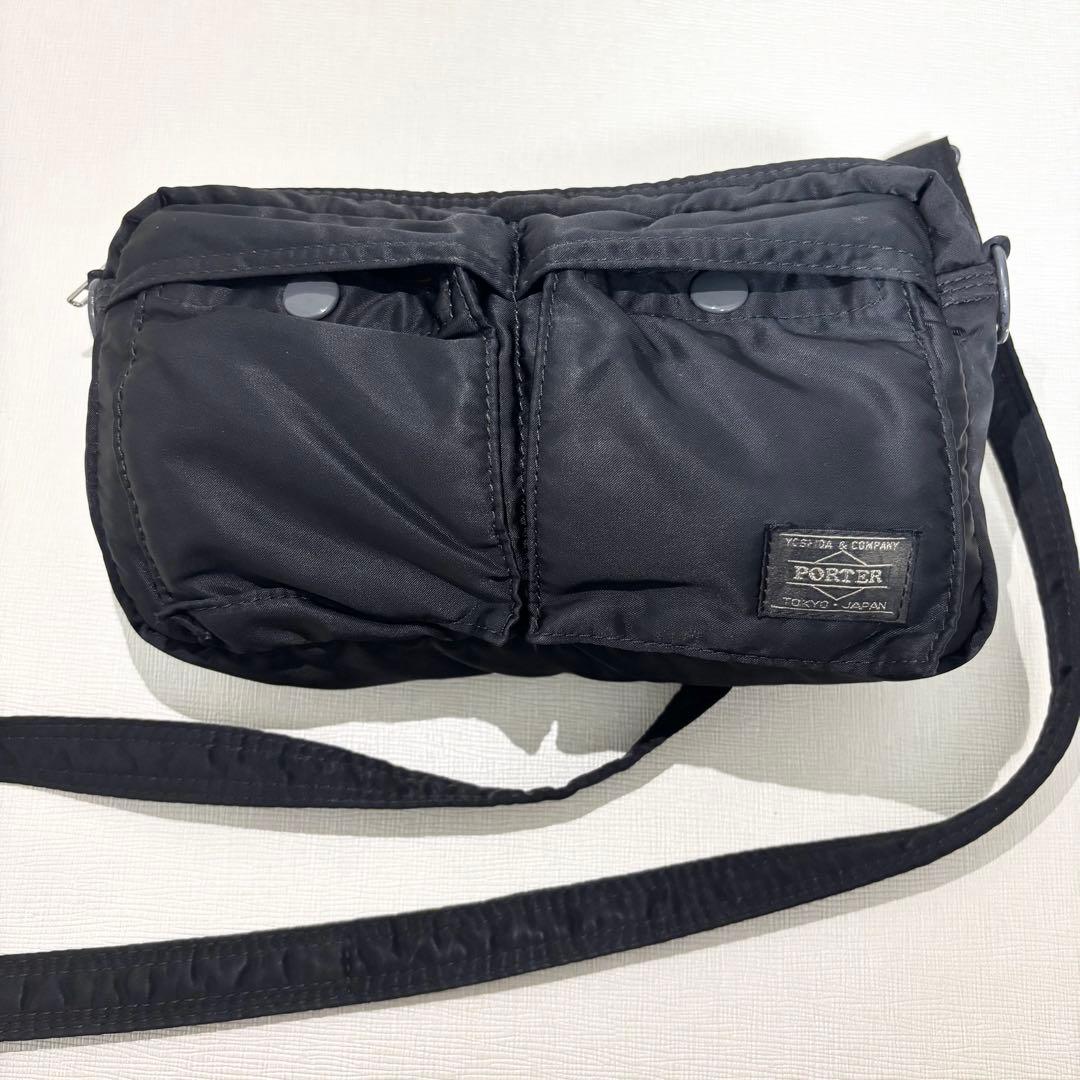 PORTER タンカー ショルダーバッグ 黒 Sサイズ
