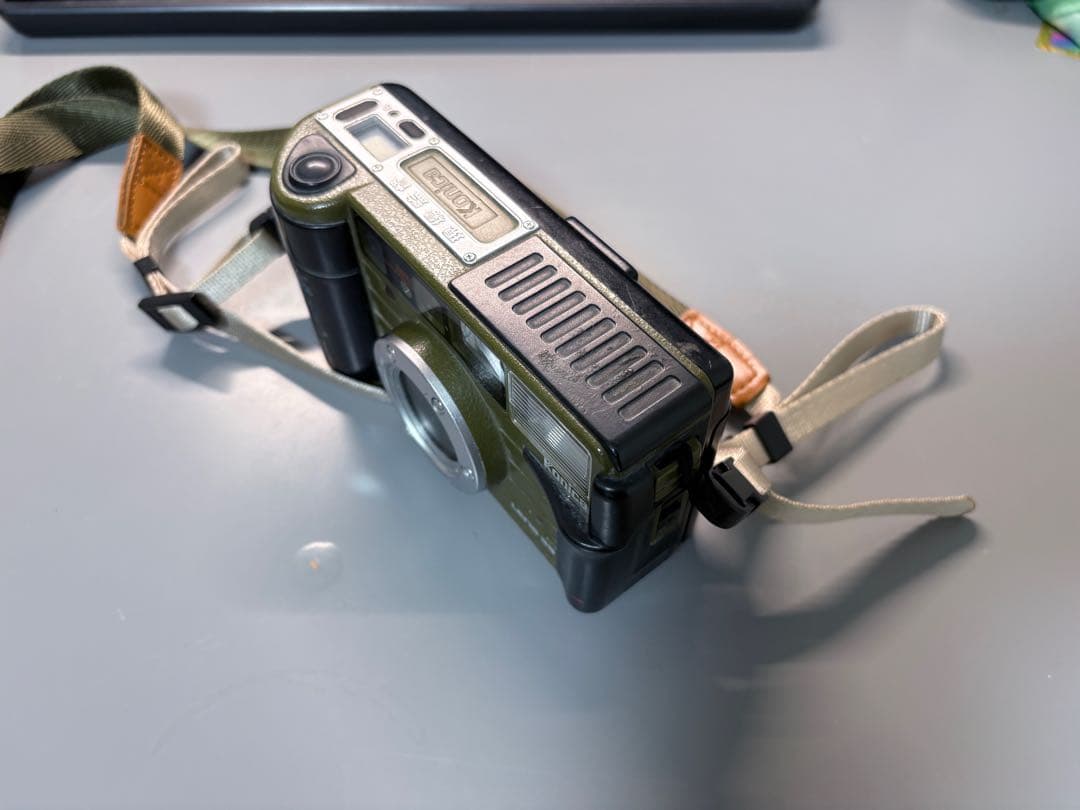 希少カラー コニカ 現場監督 グリーン フィルムカメラ