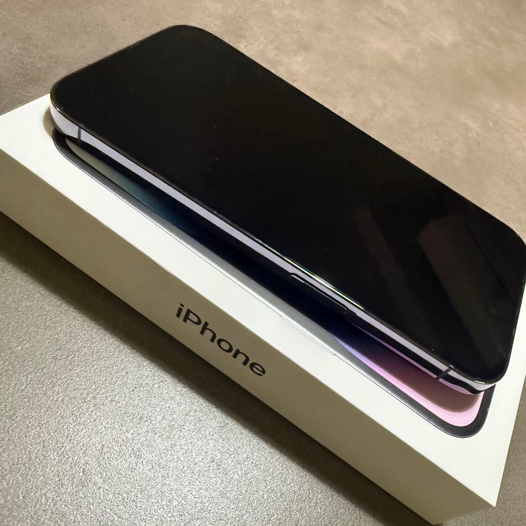 iPhone 14Pro 128GB パープル 充電ケーブルセット