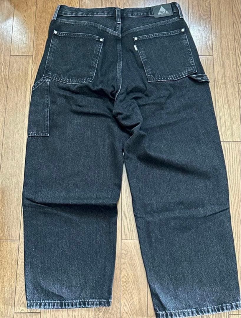 Levi's SILVERTAB Black W34L30 バギーカーペンター