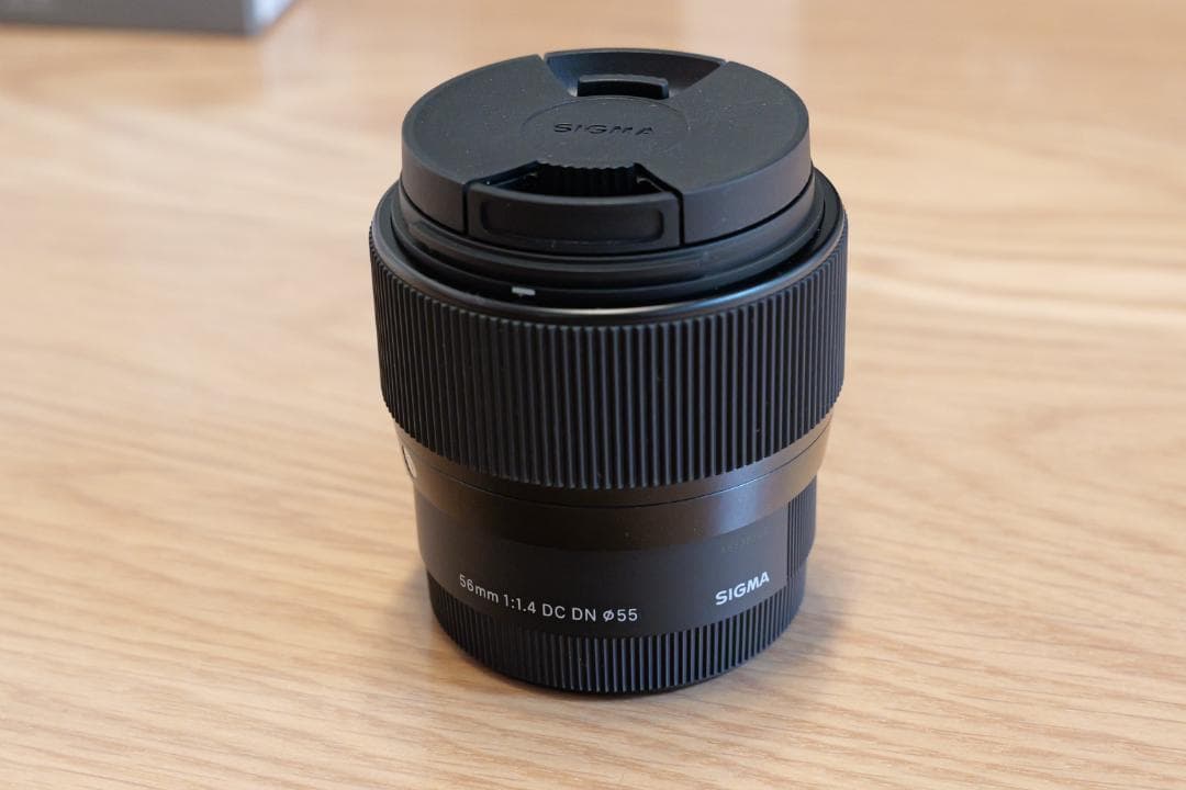 【美品】sigma 56mm f1.4DC DN（SONY E-mount）