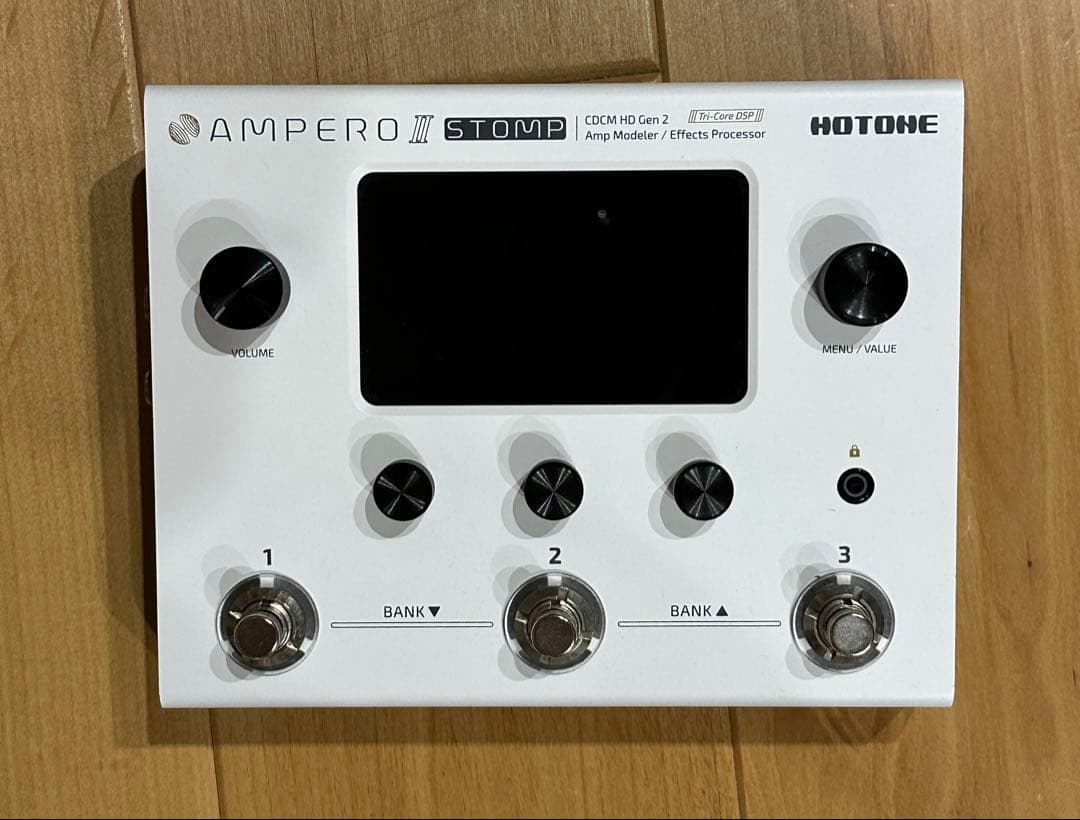 おすすめ！Hotone Ampero II Stomp マルチエフェクター