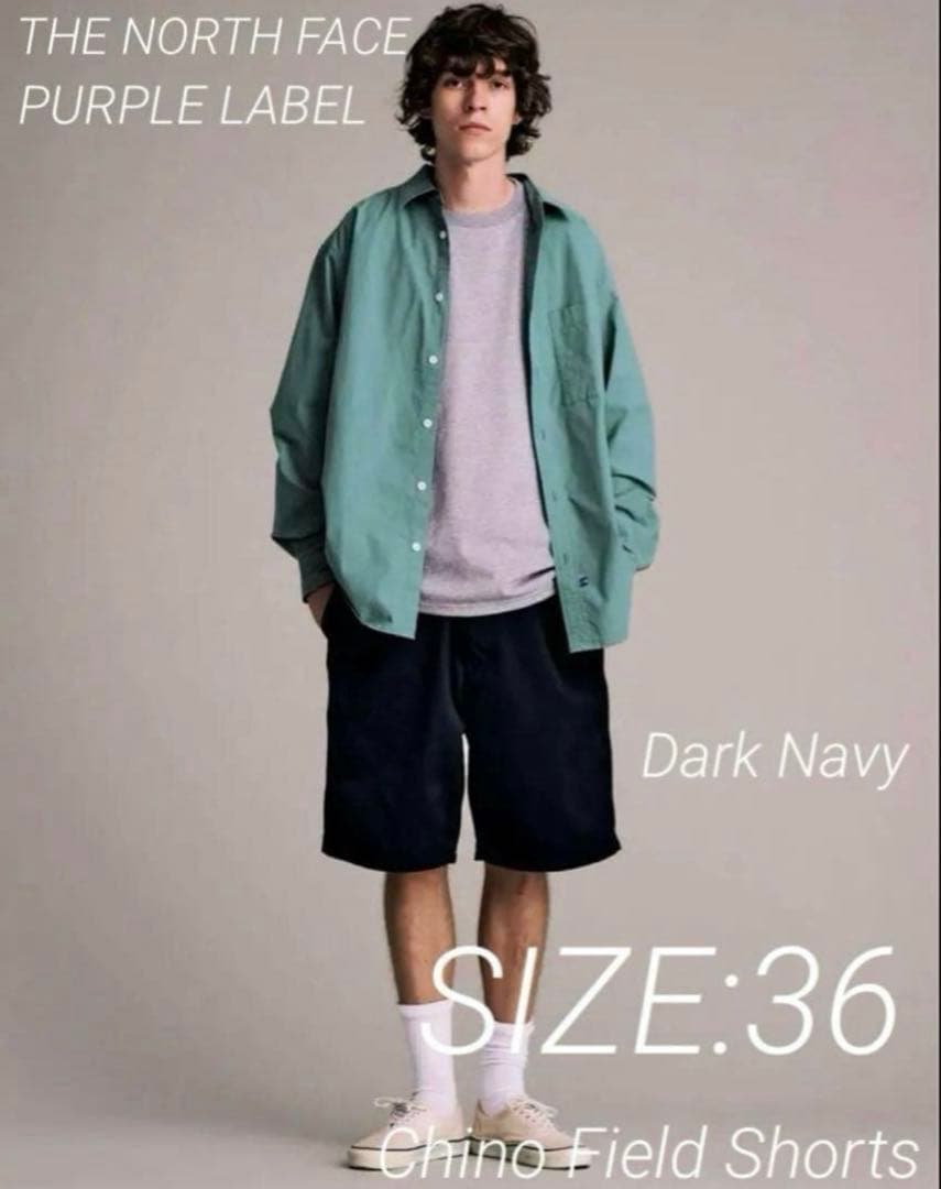 THE NORTH FACE PURPLE LABEL Shorts 36 紺