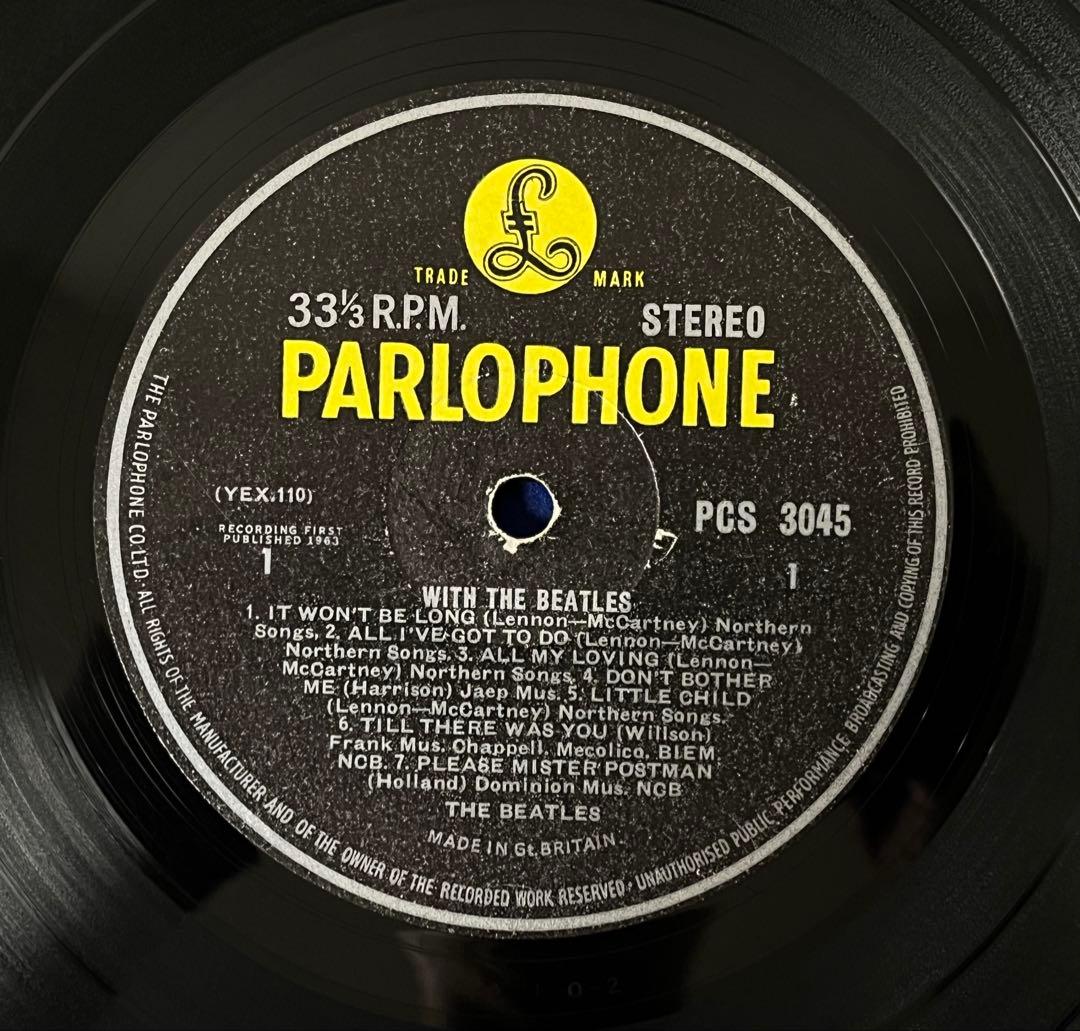 UKOrg ビートルズ With The Beatles 稀少ステレオ初版