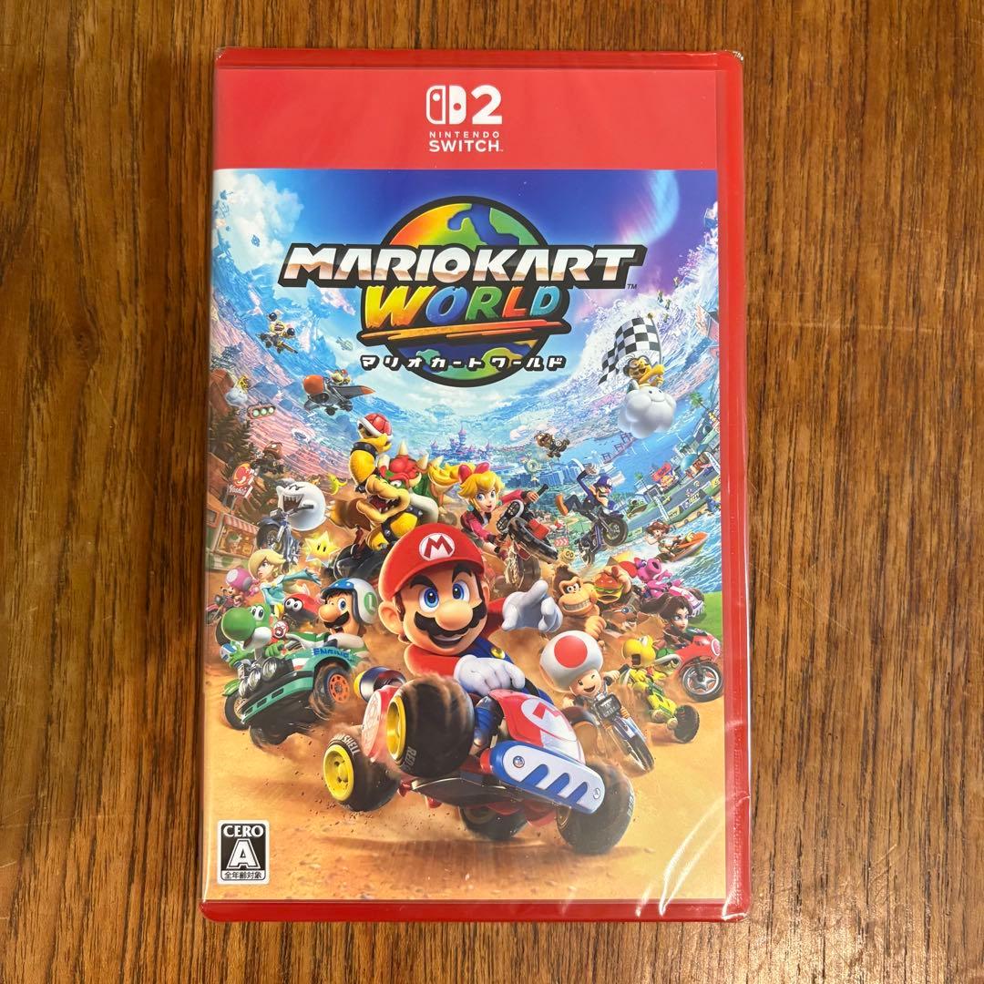 新品未開封　マリオカート ワールド Switch2 パッケージ版