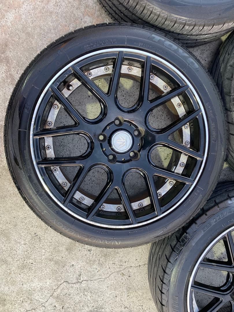 ロクサーニ　アルメイダ　18インチアルミホイル　1台分　225/45R18