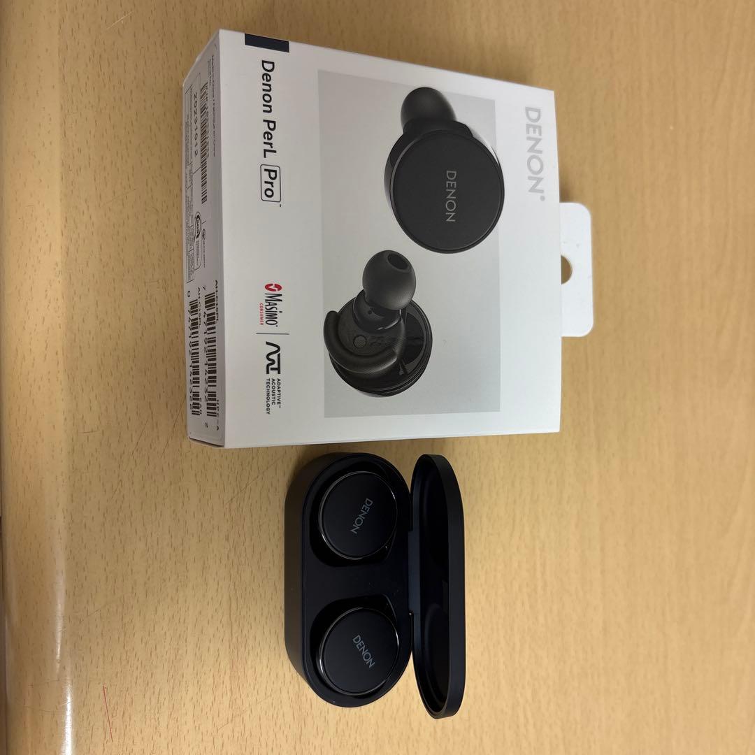 【ほぼ美品】Denon Perl Pro AH-C15PL シリコンケース付き