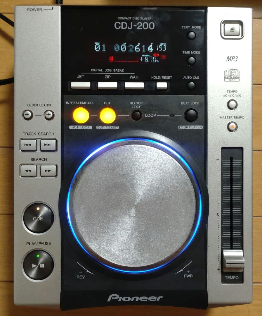 Pioneer CDJ-200　動作確認済み　送料込み　メンテ品
